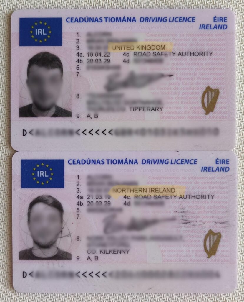 Ceannaigh ceadúnas tiomána bunaidh